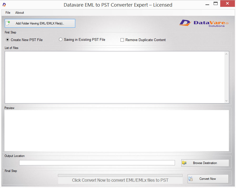 Windows 8 EML to PST Converter Free full