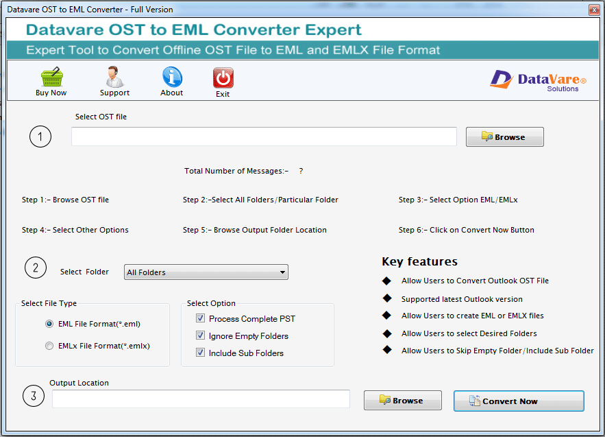 OST to EML Converter Expert software