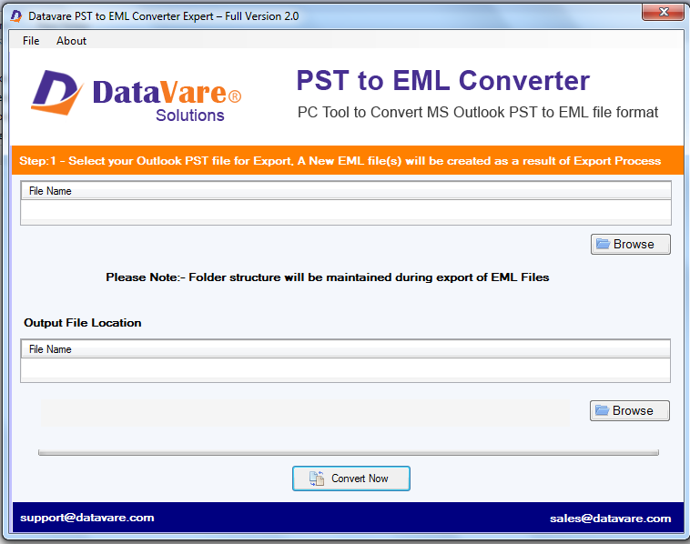 DataVare PST to EML Converter Expert 2.0 full