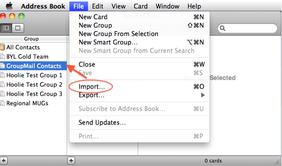 how to import contacts into outlook on a mac