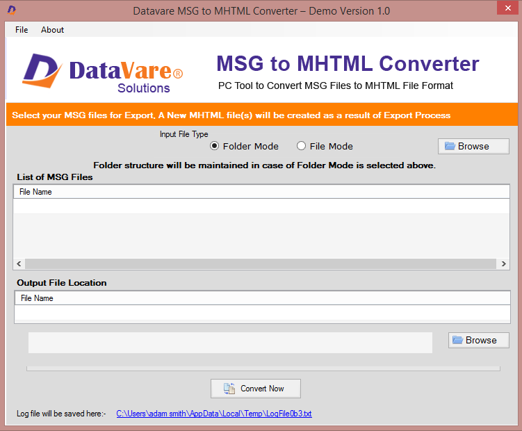 MSG to MHTML Converter